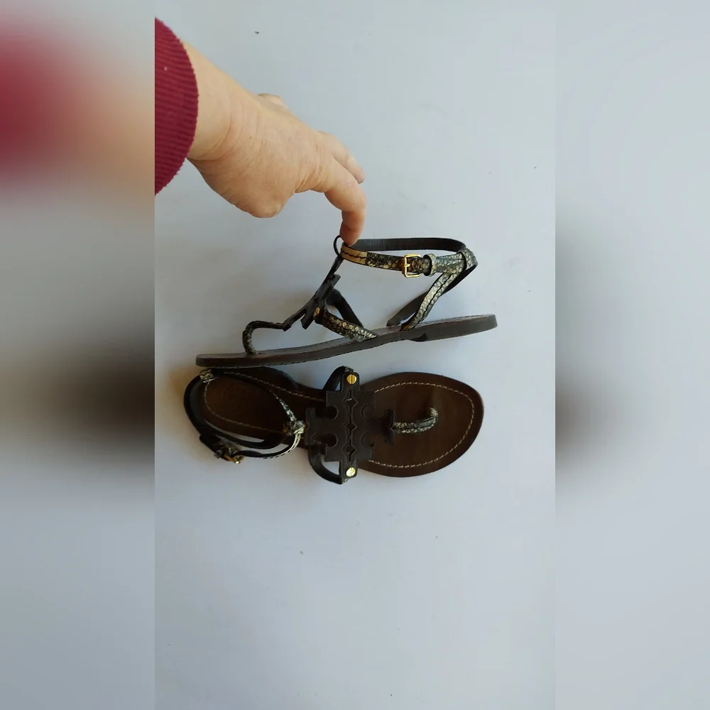 Tory Burch women's leather sandals size 7